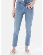COLIN'S Blugi crop slim fit Carla - Albastru deschis