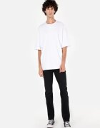 COLIN'S Blugi cu talie medie si 5 buzunare - Negru