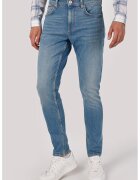 COLIN'S Blugi cu talie medie si aspect decolorat - Albastru