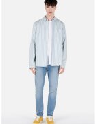 COLIN'S Blugi cu talie medie si aspect decolorat - Albastru lavanda