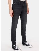 COLIN'S Blugi cu talie medie si model cu 5 buzunare - Negru stins