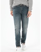 COLIN'S Blugi drepti cu aspect decolorat - Albastru prafuit