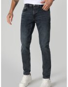 COLIN'S Blugi slim fit cu 5 buzunare - Albastru prafuit