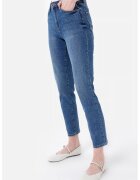 COLIN'S Blugi slim fit cu aspect decolorat Carla - Albastru inchis