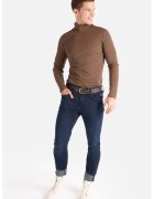 COLIN'S Blugi slim fit cu model uni - Bleumarin