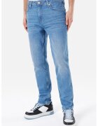 COLIN'S Blugi slim fit cu talie medie - Albastru deschis