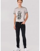 COLIN'S Blugi slim fit cu talie medie - Negru
