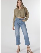 COLIN'S Bluza Cu Maneca Lunga De Dama Verde Regular Fit - Verde