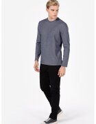 COLIN'S Bluza cu model honeycomb - Albastru prafuit