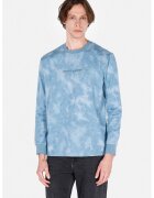 COLIN'S Bluza de trening cu model tie-dye - Albastru glaciar/Albastru deschis