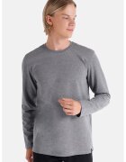 COLIN'S Bluza regular fit cu decolteu la baza gatului - Gri melange