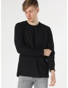 COLINS Bluza regular fit cu decolteu la baza gatului - Negru