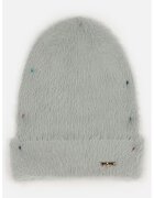 COLIN'S Caciula din tricot pufoasa - Gri deschis