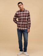 COLIN'S Camasa Cu Maneca Lunga Bordo Regular Fit 8684112962757