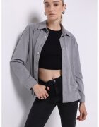 COLIN'S Camasa regular fit de piele intoarsa ecologica - Gri