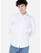 COLIN'S Camasa slim fit cu guler fixat cu nasturi - Alb optic