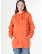 COLIN'S Hanorac cu buzunar kangaroo si maneci raglan - Portocaliu