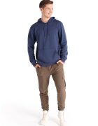 COLIN'S Hanorac regular fit cu buzunar kangaroo - Albastru indigo