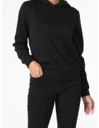 COLIN'S Hanorac regular fit cu terminatie striata - Negru