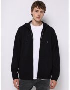 COLIN'S Hanorac supradimensionat din bumbac - Negru/Gri antracit/Transparent