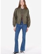 COLIN'S Jacheta bomber din nailon cu buzunare multiple - Kaki