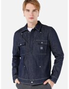 COLIN'S Jacheta de denim cu buzunare pe piept - Albastru inchis