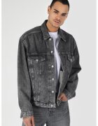 COLIN'S JAcheta de denim cu buzunare pe piept - Negru stins