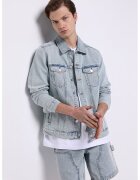 COLIN'S Jacheta din denim cu buzunare - Albastru prafuit