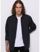COLIN'S Jacheta din denim cu buzunare pe piept - Negru stins