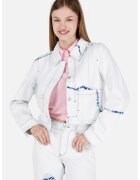 COLIN'S Jacheta din denim cu detalii contrastante - Albastru glaciar