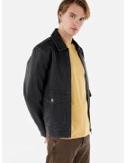 COLIN'S Jacheta slim fit de piele ecologica cu buzunare aplicate - Negru stins