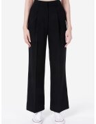 COLIN'S Pantaloni ampli cu talie inalta - Negru