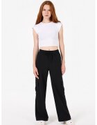 COLIN'S Pantaloni cargo cu snur de ajustare - Negru