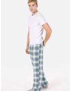 COLIN'S Pantaloni de pijama in carouri - Alb/Gri deschis/Verde persan