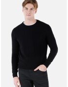 COLIN'S Pulover regular fit cu decolteu la baza gatului - Negru