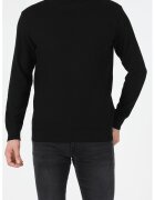 COLIN'S Pulover regular fit cu decolteu la baza gatului - Negru