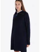 COLIN'S Rochie-bluza de trening cu fermoar scurt - Bleumarin