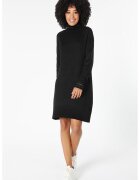 COLIN'S Rochie-pulover cu guler inalt si insertii stralucitoare - Negru