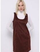COLIN'S Rochie scurta cu decolteu amplu - Visiniu