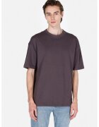 COLIN'S Tricou din bumbac cu maneci cazute - Violet