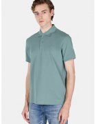 COLIN'S Tricou polo cu logo brodat - Verde deschis