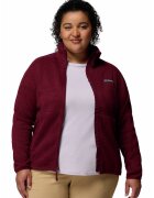 Columbia Bluza cu fermoar - pentru trekking - Rosu inchis