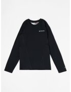 Columbia Bluza cu maneci raglan pentru drumetii - trekking si ski Midweight - Negru stins