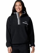 Columbia Bluza de trening crop din material fleece pentru trekking Helvetia™ II - Alb/Negru/Gri