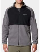 Columbia Bluza de trening cu detalii din fleece si fermoar - pentru fermoar Sage Peak - Negru/Gri inchis