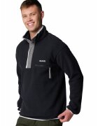 Columbia Bluza de trening cu fenta cu capse pentru trekking Helvetia II - Negru/Gri