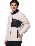 Columbia Bluza pentru trekking Fast Trek - Alb fildes/Negru