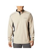 Columbia Bluza sport de barbati din fleece - Klamath Range II Half Zip Fleece 135247 - Bej