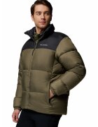 Columbia Geaca bufanta cu aspect matlasat Puffect III - Negru/Verde masliniu