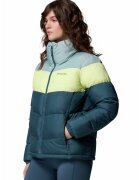 Columbia Geaca cu model colorblock Puffect™ II - Albastru pastel/Albastru inchis/Galben pal